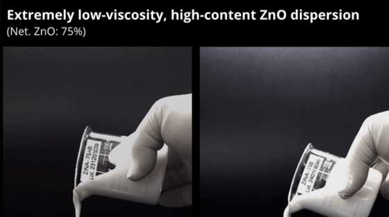  SUNJIN NEWSLETTER 투명한 ZnO, 파우더부터 75%의 고농도 분산액까지– ZINA 시리즈를 소개합니다.