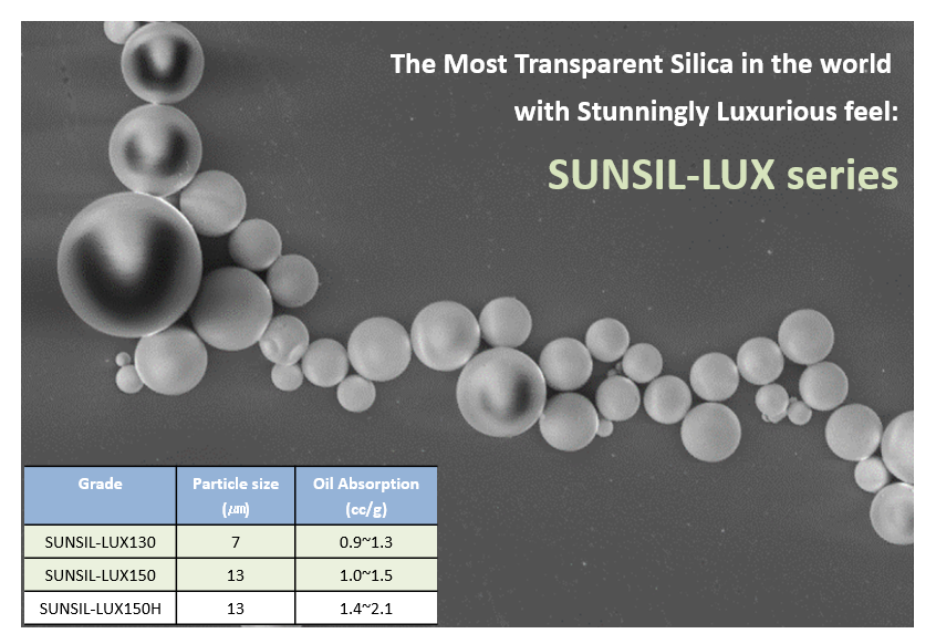 놀라운 사용감과 투명성, SUNSIL-LUX 시리즈가 더욱 강력해졌습니다!