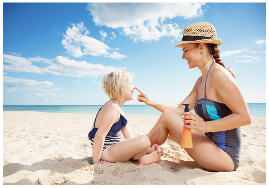 유상에 사용하는 유기자외선차단제를 수상에 사용하는 방법은?